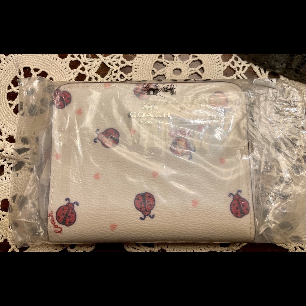 Coach ladybug wallet